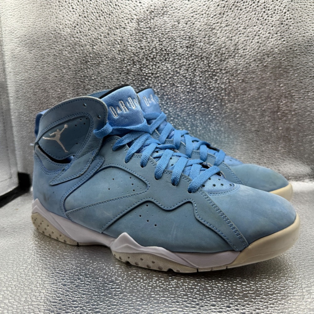 Size 9.5 Jordan Air Jordan 7 Retro Mens‎ Blue Good Pantone 304775-400 Sneaker